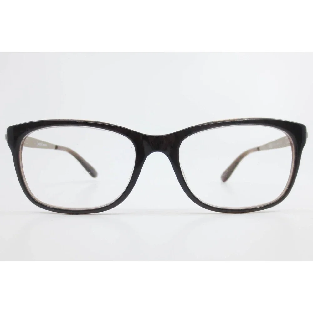 Juicy Couture JU 130 ERT Brown Tortoise Rectangular Eyeglasses Frames 51-16-130